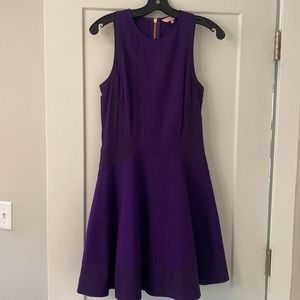 Purple Ted Baker London Skater Dress Size Ted Baker 2 / US 6